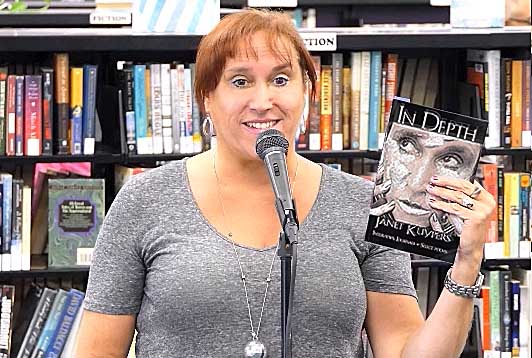 Janet with In Depth at Recycled Reads